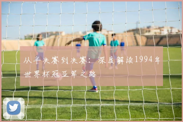 从半决赛到决赛：深度解读1994年世界杯冠亚军之路